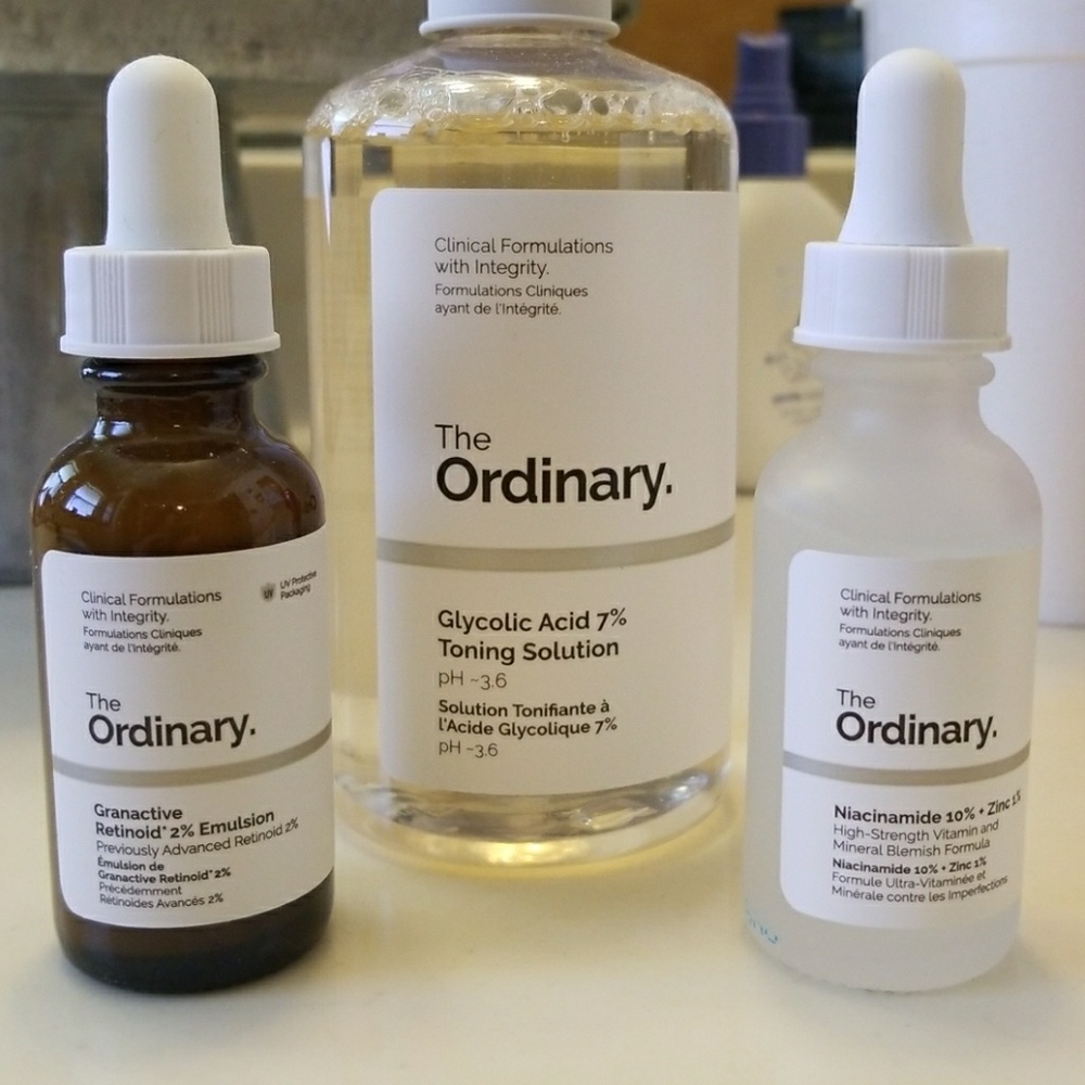 The ordinary set of 3 products